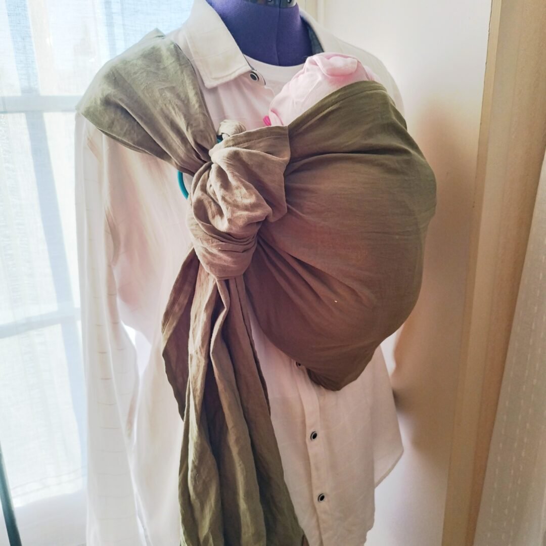 le carolin lin à anneaux écharpe de portage le carolin lin à anneaux écharpe de portage